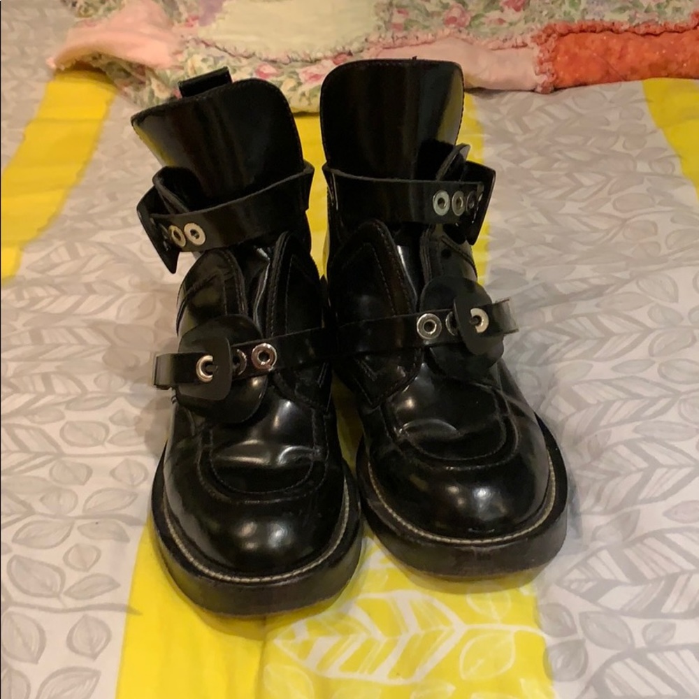 Authentic Balenciaga Buckle Boots